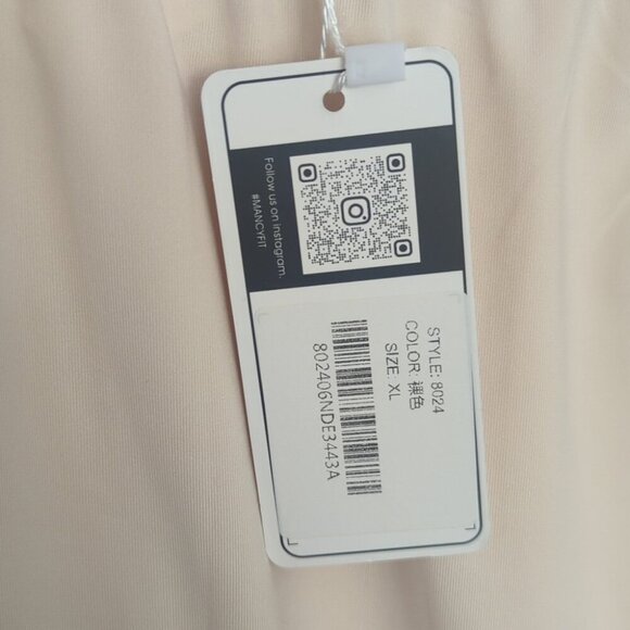 Mancyfit Cream Satin Chemise Skirt Slip with Elastic Waistband - Size XL NWT - Picture 6 of 8